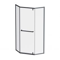 Душова кабіна AM.PM Gem 5-corner Pivot 90x90 см без піддону W90UG-405-9090-BT