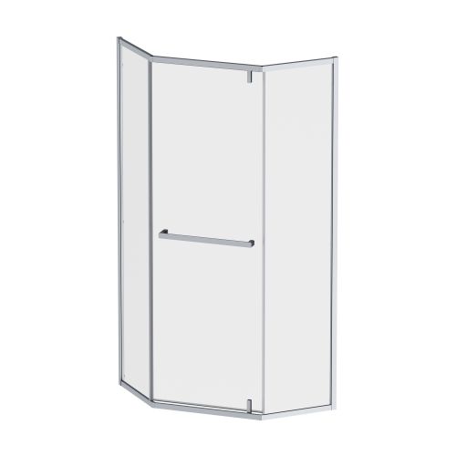 Душова кабіна AM.PM Gem 5-corner Pivot 90x90 см без піддону W90UG-405-9090-MT Душова кабіна AM.PM Gem 5-corner Pivot 90x90 см без піддону W90UG-405-9090-MT